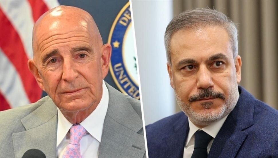 Hakan Fidan, Tom Barrack’ı kabul etti