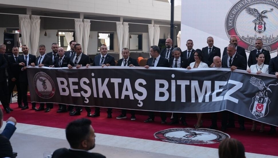 KKTC Beşiktaş Taraftarlar Derneği’nde Mustafa Taş dönemi başladı