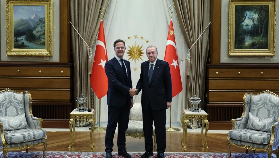 Recep Tayyip Erdoğan, Mark Rutte ile Ankara'da görüştü