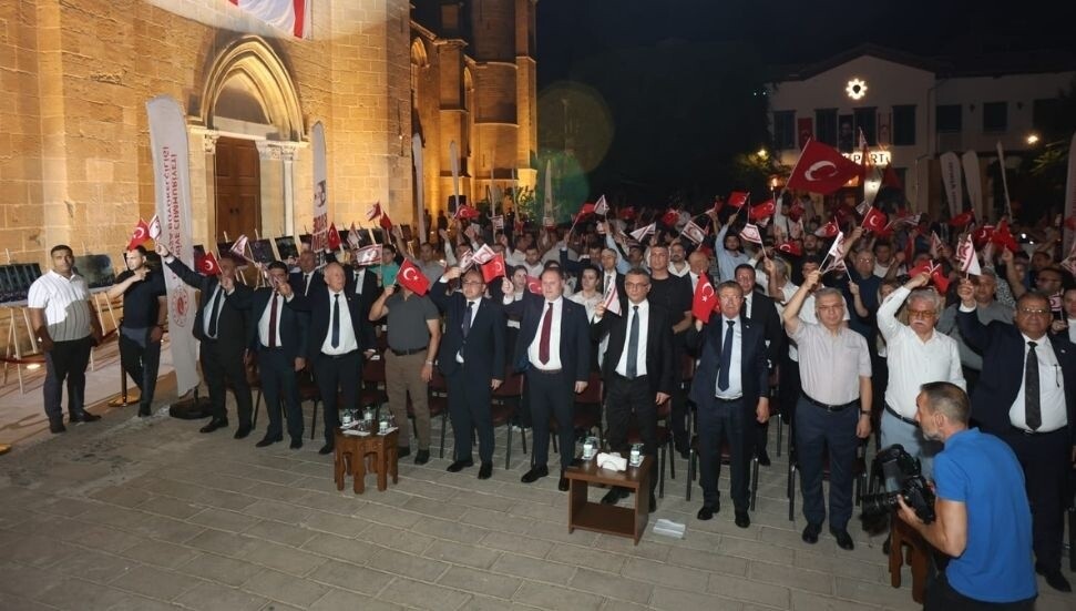Lefkoşa'da 15 Temmuz anma programı: "İhanet kaybetti, millet kazandı" vurgusu yapıldı