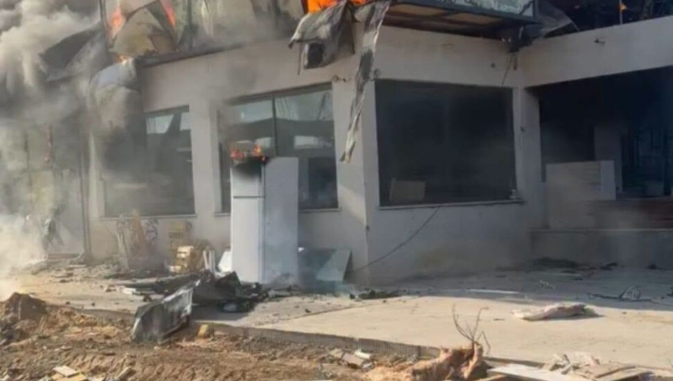 Yeniboğaziçi Sanayi Bölgesi’nde iş yerinde yangın