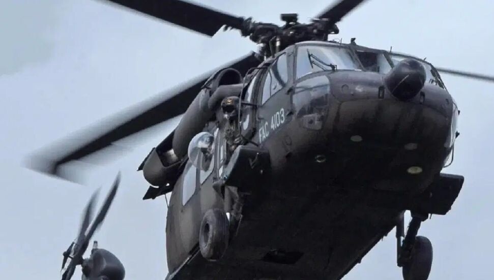 Kolombiya'da askeri helikopterin düşmesi sonucu 19 kişi yaralandı