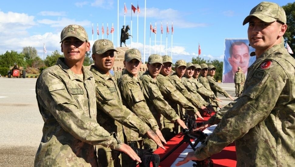 Sonbahar 1’inci Dönem Celbi acemi erleri ant içti