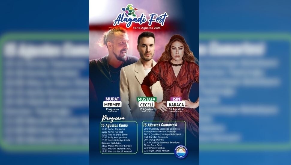 Alagadi Fest 15-16 Ağustos’ta müzik ve dansla sahili şenlendirecek