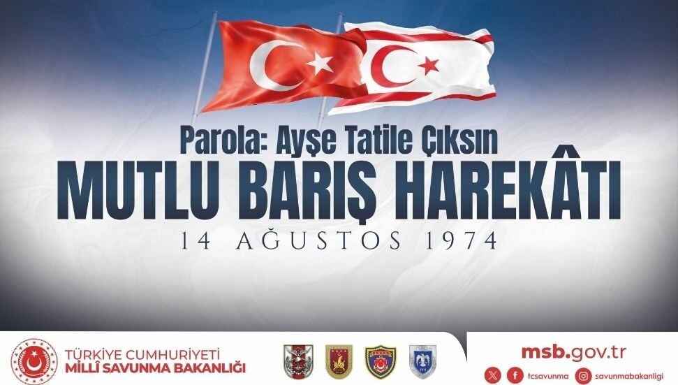 MSB: Tarihte bugün “Ayşe tatile çıksın” parolasıyla Mutlu Barış Harekâtı başladı!