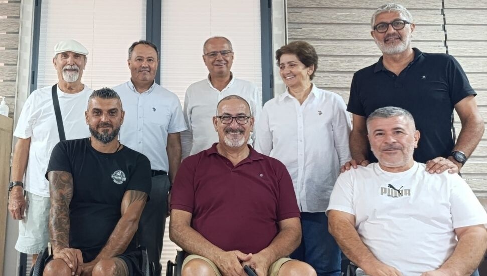 CTP, Engelliler Spor Federasyonu’nu ziyaret etti: Spordaki engelleri birlikte kaldıralım!