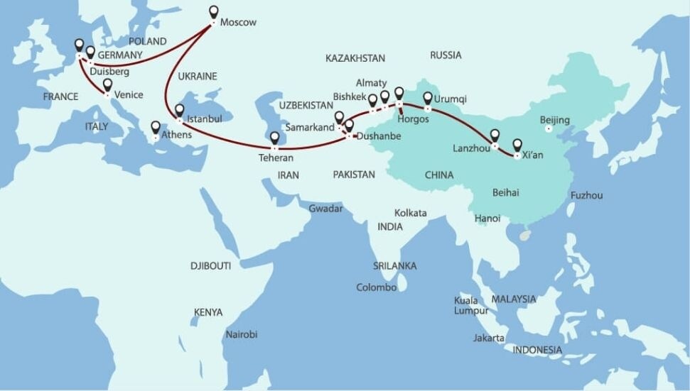 Çin'den Avrupa’ya uzanan yük yolculuğunda Türkiye kritik geçiş noktası oldu