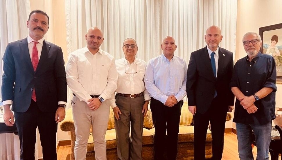 Süleyman Soylu, Tolga Atakan'a taziye ziyaretinde bulundu