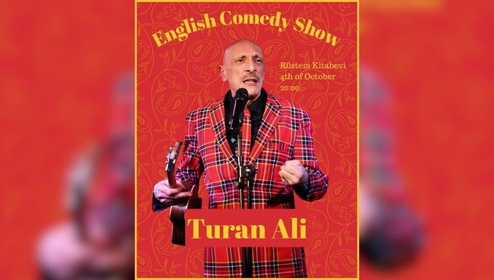 Turan Ali, 4 Ekim'de  Rüstem Kitabevi’nde izleyiciyle buluşacak!