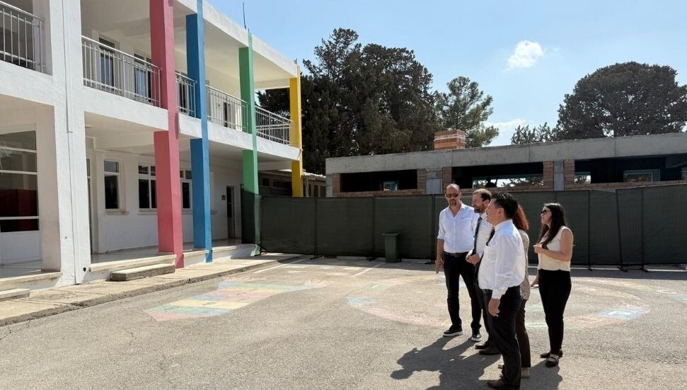 Gönyeli-Alayköy ve Lapta bölgelerinde Türkiye’nin katkılarıyla yürütülen projeler yerinde görüldü