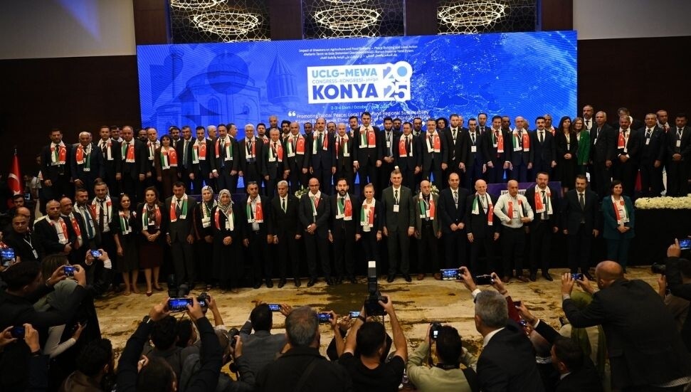 Özçınar ve Kırok, UCLG-MEWA Kongresi’ne katıldı: Barış ve kalkınma konuları ele alındı