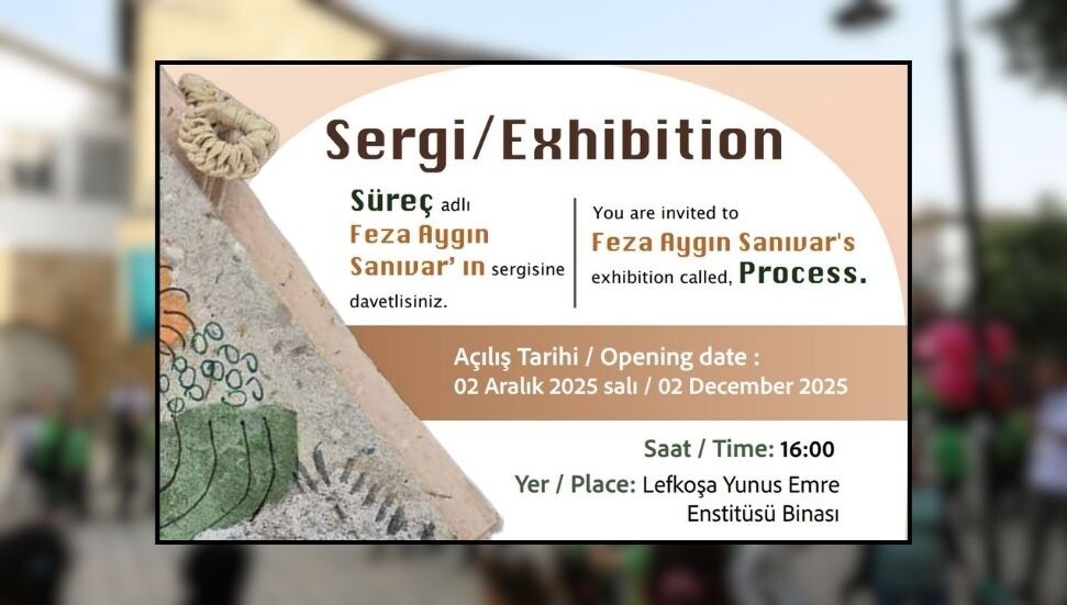 Feza Aygın Sanıvar’ın “Süreç” sergisi 2 Aralık’ta açılıyor