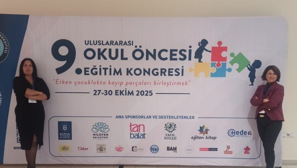DAÜ Akademisyenleri 9. Uluslararası Okul Öncesi Eğitim Kongresi’nde Yer Aldı