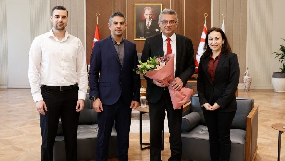 Cumhurbaşkanı Erhürman, Şehir Plancıları Odası yönetimini kabul etti