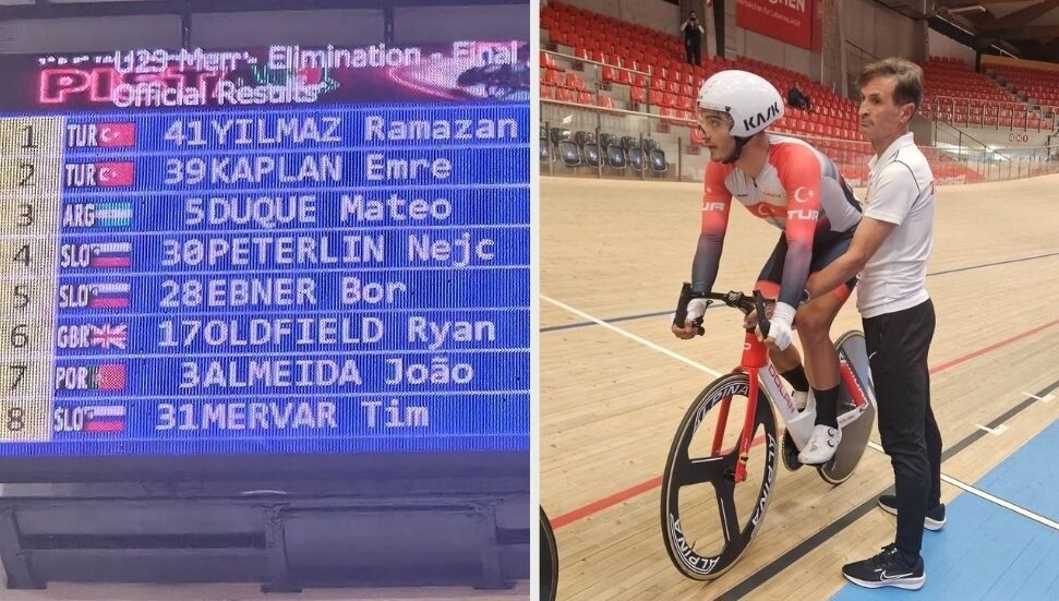 Kıbrıslı Türk Emre Kaplan, Portekiz'de düzenlenen Uluslararası UCI yarışlarında 2'nci oldu!