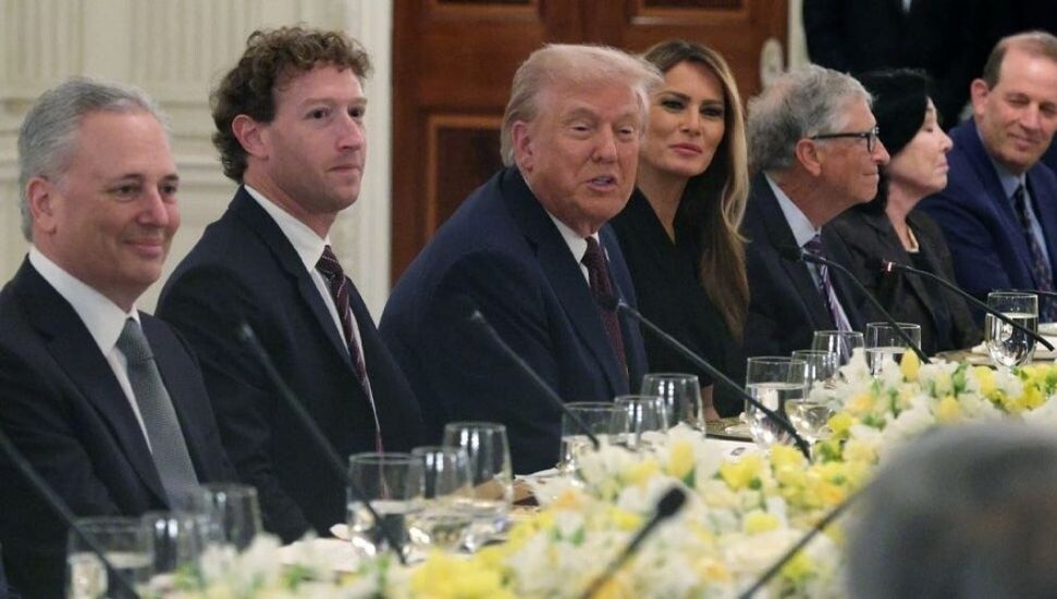 Trump’tan “Tarihin en büyük teknoloji yemeği”: Elon Musk davetli olmasına rağmen masada değildi