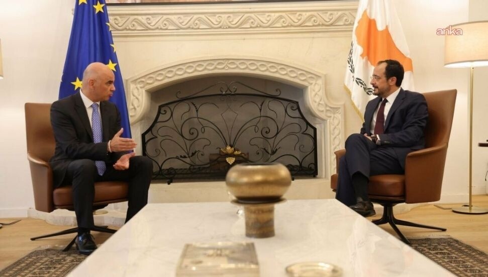 Hristodulidis, Kuzey’de tutuklanan 5 Kıbrıslı Rum’u Avrupa Konseyi Genel Sekreteri ile görüştü