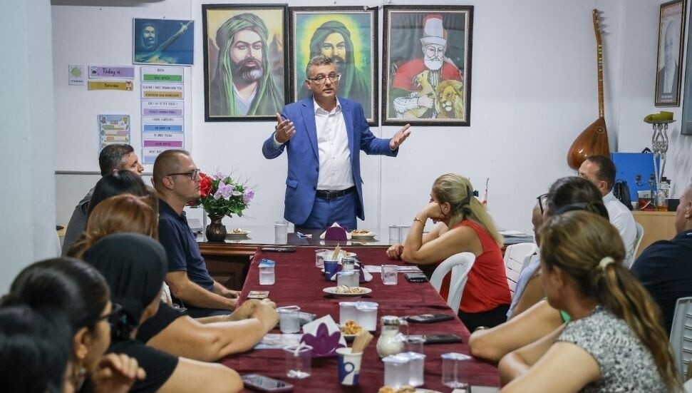 Erhürman Alevi Kültür Merkezi Mağusa Şubesi’ni ziyaret etti: Çoğalarak yolumuza devam ediyoruz!
