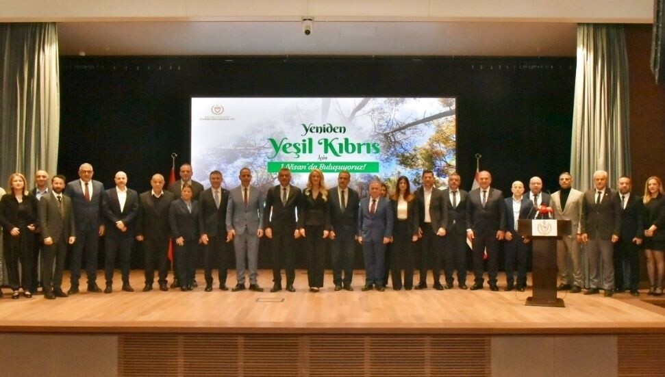 “Yeniden Yeşil Kıbrıs” projesi tanıtıldı: 1 Nisan’da ülke genelinde fidan dikilecek