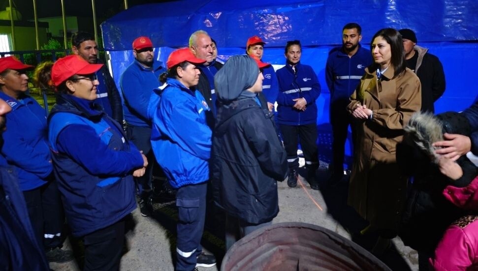 İncirli, Ektam grev alanına gitti: CTP, işçilerin yanında ve destekçisi