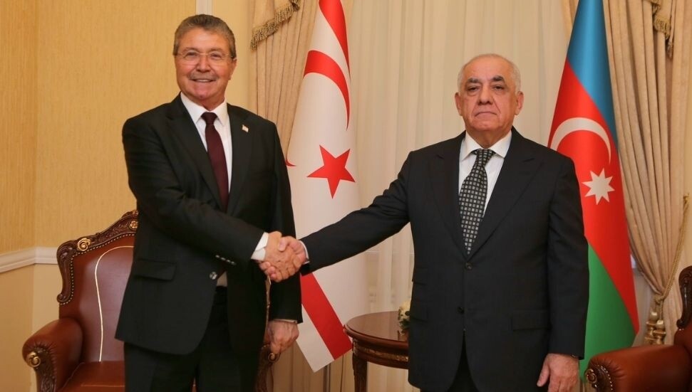Azerbaycan Başbakanı Asadov, Başbakan Üstel'i kabul etti: Geniş kapsamlı iş birliği gündemi