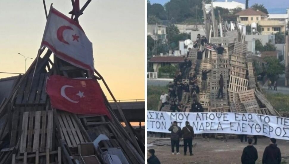 Paskalya etkinliklerinde bayrak yakma görüntülerine tepki: Yetkililerden peş peşe açıklamalar geldi