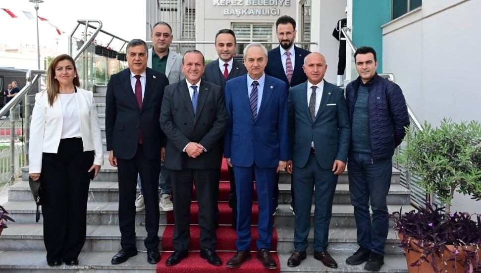 Ataoğlu, Kepez Belediyesi’ni ziyaret etti: İki ülke ve kardeş belediye ilişkileri ele alındı