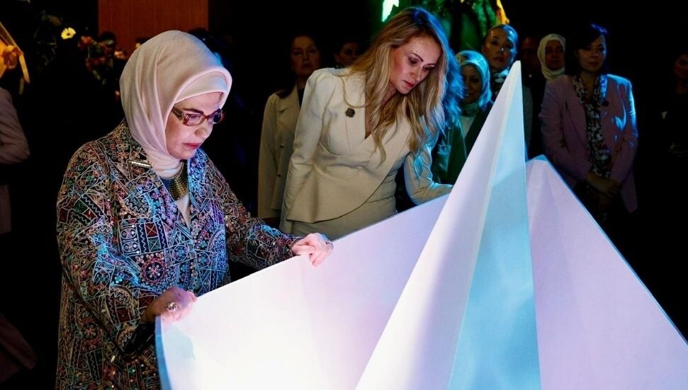 Nilden Bektaş Erhürman "Filistin için Tek Yürek: Eğitimde Yıkıma Karşı Geleceği Korumak" etkinliğine katıldı