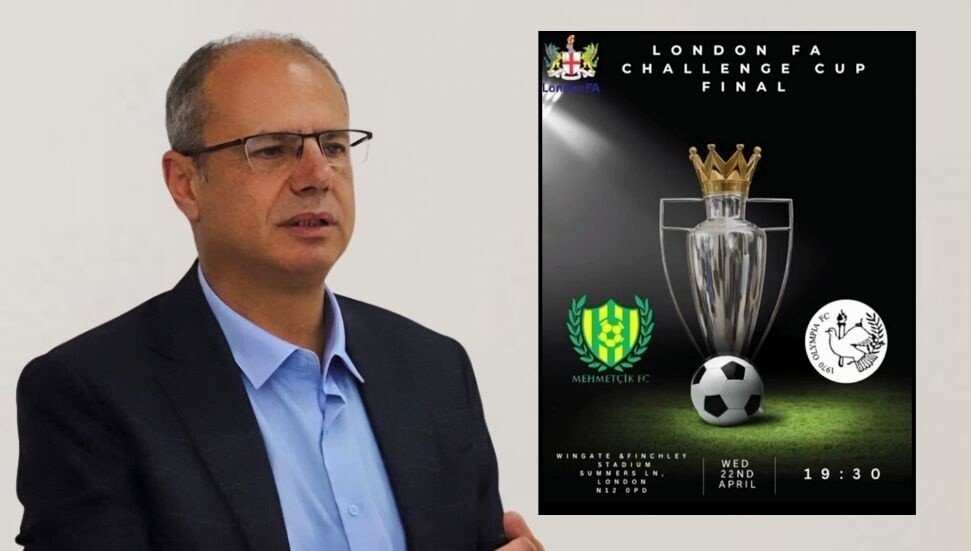 Londra Challenge Kupası finalinde Kıbrıslı Türk ve Kıbrıslı Rum futbol takımları karşı karşıya geliyor