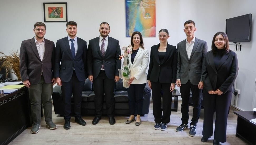 İncirli, "Söz Gençte" etkinliği ekibini kabul etti: Karar alma süreçlerinde gençler merkezde olacak!