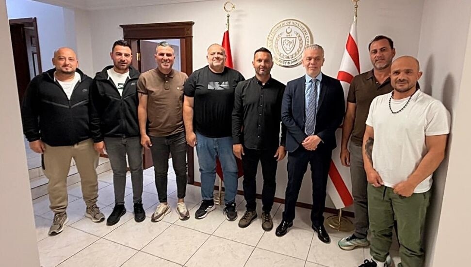 KKTC Ankara Büyükelçisi Korukoğlu, Atletizm Federasyonu'nu kabul etti: Sporcuların başarı ve sorunları ele alındı