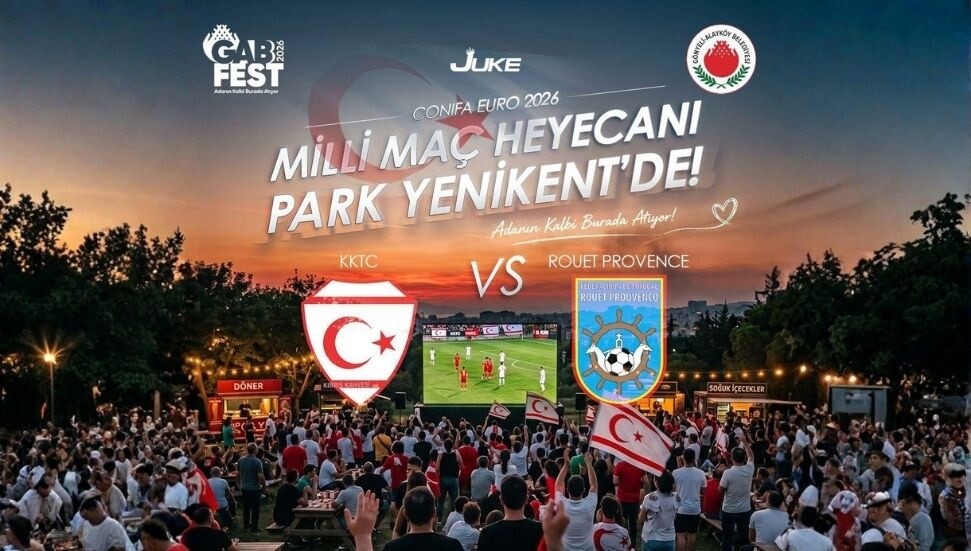 Gönyeli-Alayköy Belediyesi, CONIFA EURO 2026 maçı için halkı Park Yenikent’e davet etti