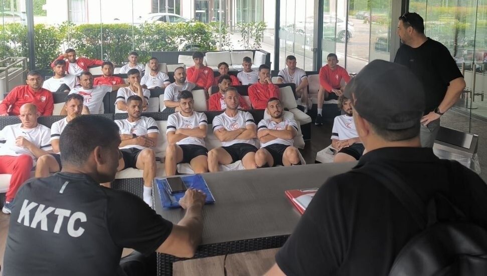 KKTC A Milli Takımı, Rouet Provence karşılaşmasına hazırlanıyor