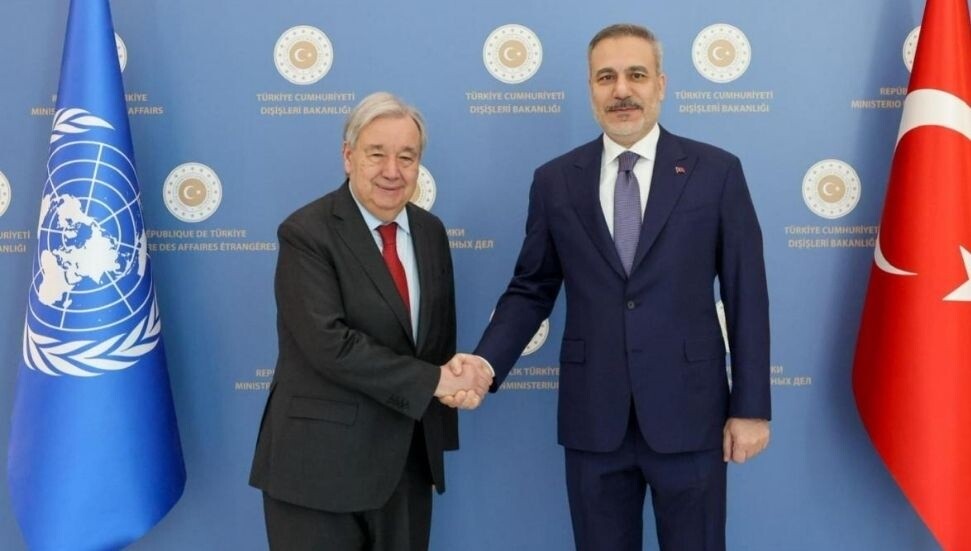 Fidan, Guterres ile telefonda görüştü: Güncel ve bölgesel gelişmeler ele alındı