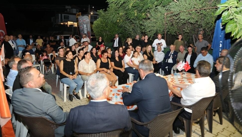 Başbakan Üstel'den Girne'de köy ziyaretleri: İki seçimi aynı anda yapacağız