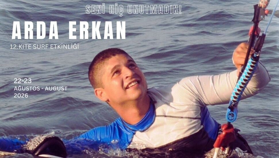 Arda Erkan 12. Kite Surf etkinliği 22-23 Ağustos’ta Yedidalga’da düzenleniyor