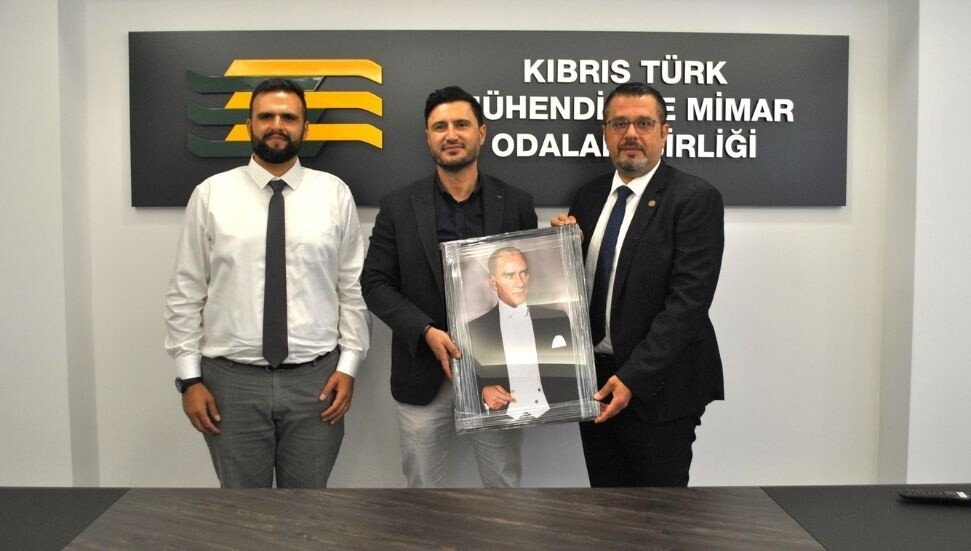 BAÜ Kıbrıs ile KTMMOB arasında iş birliği olanakları görüşüldü