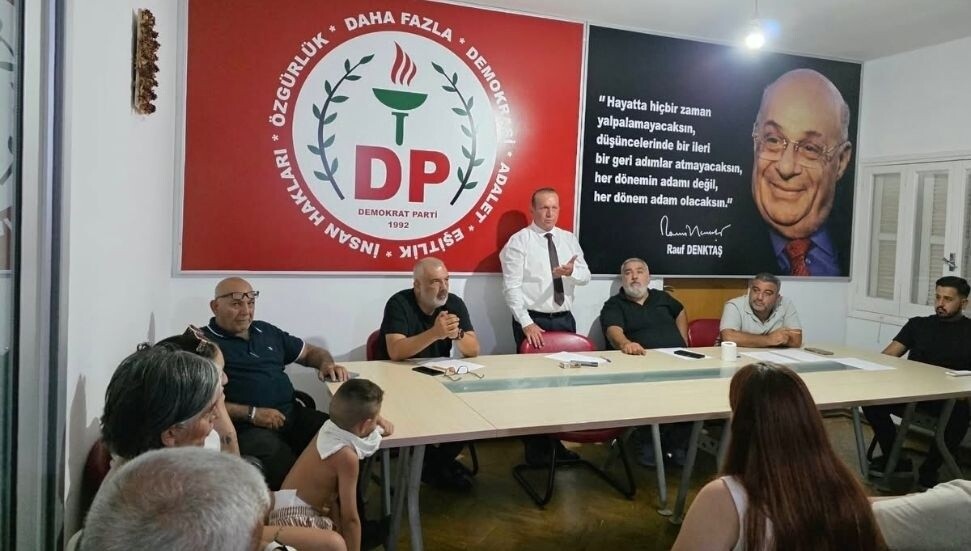 Ataoğlu, DP Güzelyurt İlçe Örgütüyle bir araya geldi: Geleceğe ilişkin planlamalar ele alındı