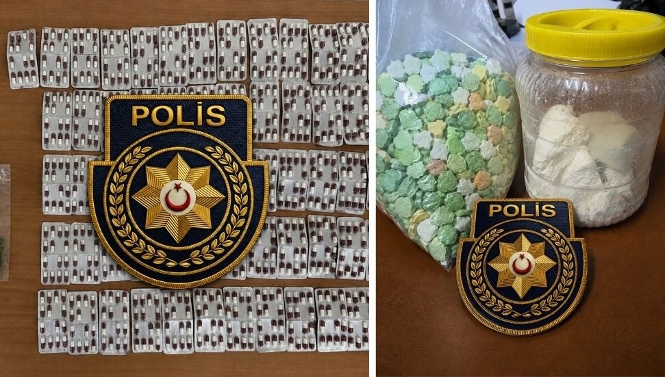 Polis operasyonlarında uyuşturucu alarmı: 700 grama yakın uyuşturucu ve 350 hap ele geçirildi