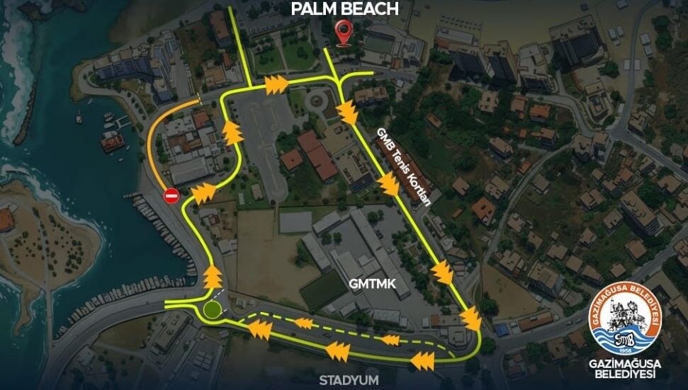 Laguna Bölgesi’nde trafik akış yönü değişiyor