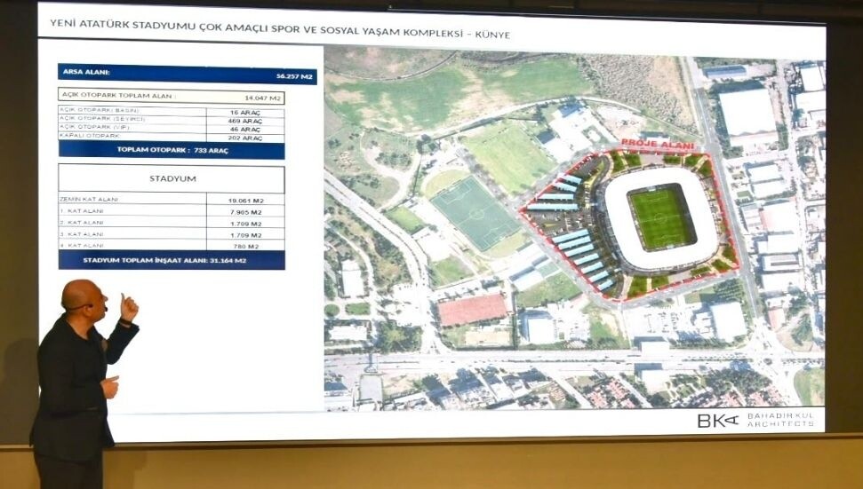 Yeni Atatürk Stadyumu ve Çok Amaçlı Spor Kompleksi tanıtıldı: 8 bin kişilik kapasitesi olacak