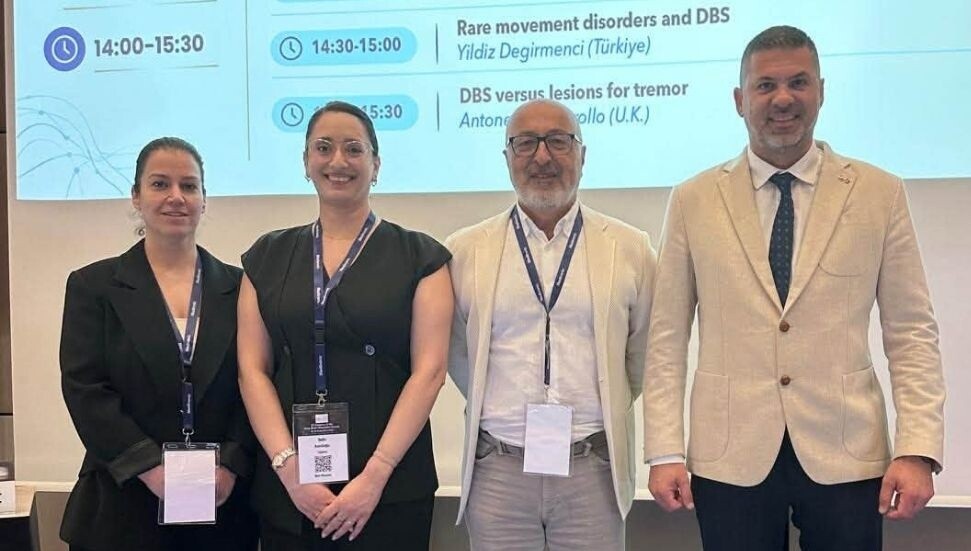 Dr. Çağın Ozankaya, Viyana’daki Dünya Derin Beyin Stimülasyon Topluluğu Kongresi’nde KKTC’yi temsil etti