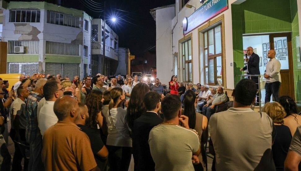 CTP'den Güzelyurt’ta kitle toplantısı: Bu kirli yönetim gidecek, dürüst bir yönetimi hep birlikte kuracağız