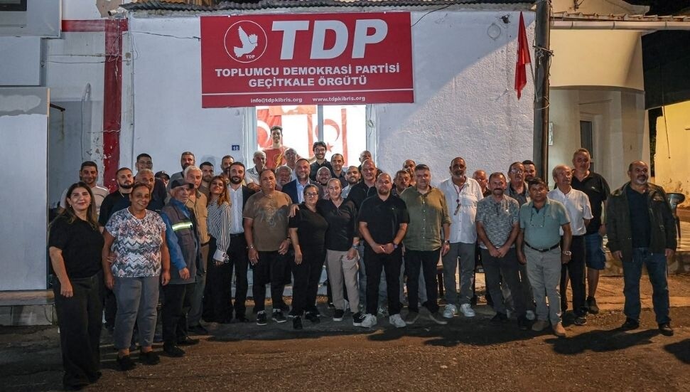 TDP Geçitkale Örgütü açıldı: Zeki Çeler’den “Ak güvercin” çatısı altında birlik çağrısı
