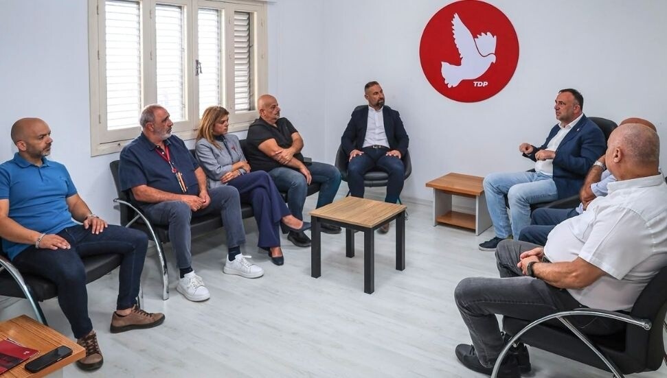 TDP, KTÖS heyetini kabul etti: Eğitimi en önemli yere koyduk