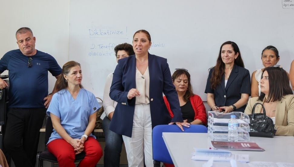 CTP GAB Başkan adayı Soyalp, bölge okullarını ziyaret etti: Eğitim alanındaki katkıyı artıracağız