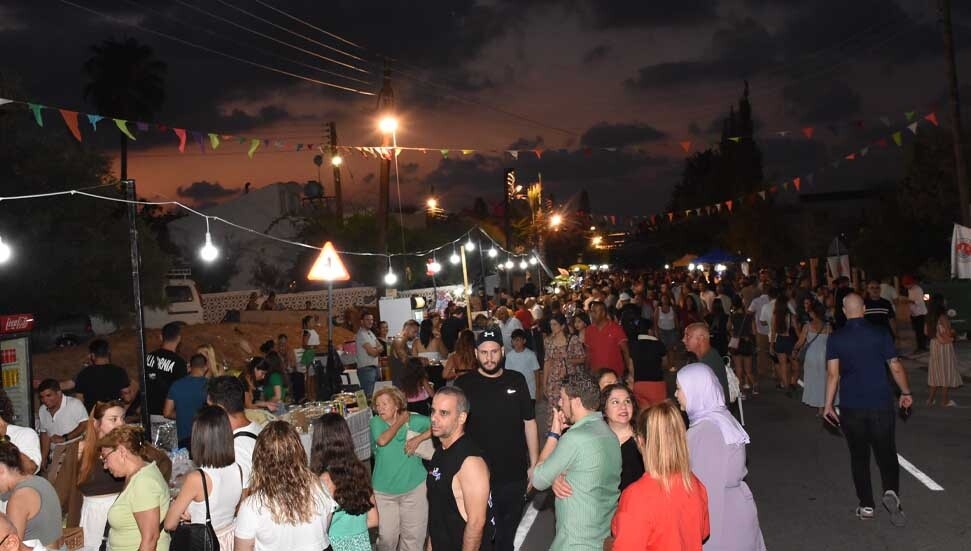 Girne Ozanköy Pekmez Festivali bu gece son buluyor