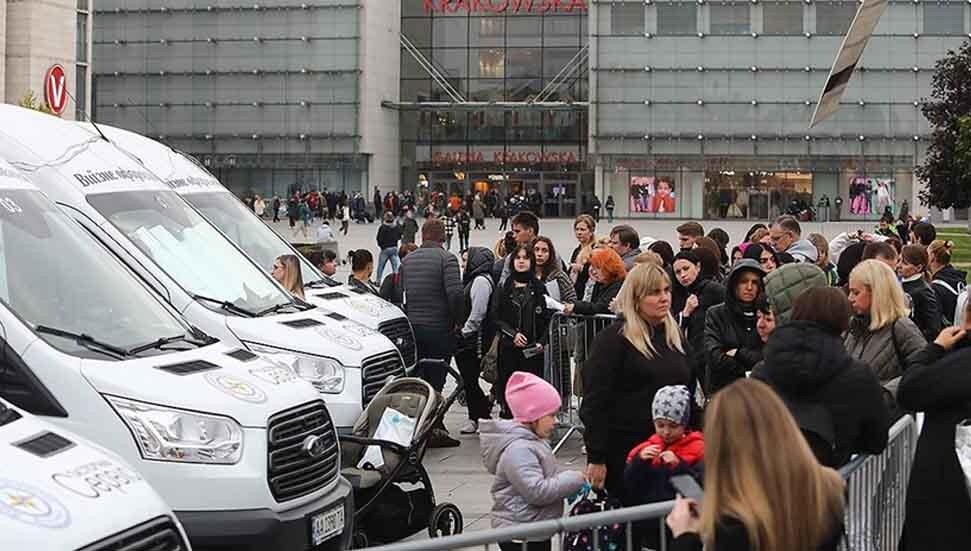 Polonya'ya giriş yapan Ukraynalı mülteci sayısı 9 milyonu geçti