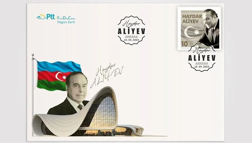 PTT'den "Haydar Aliyev" konulu anma pulu