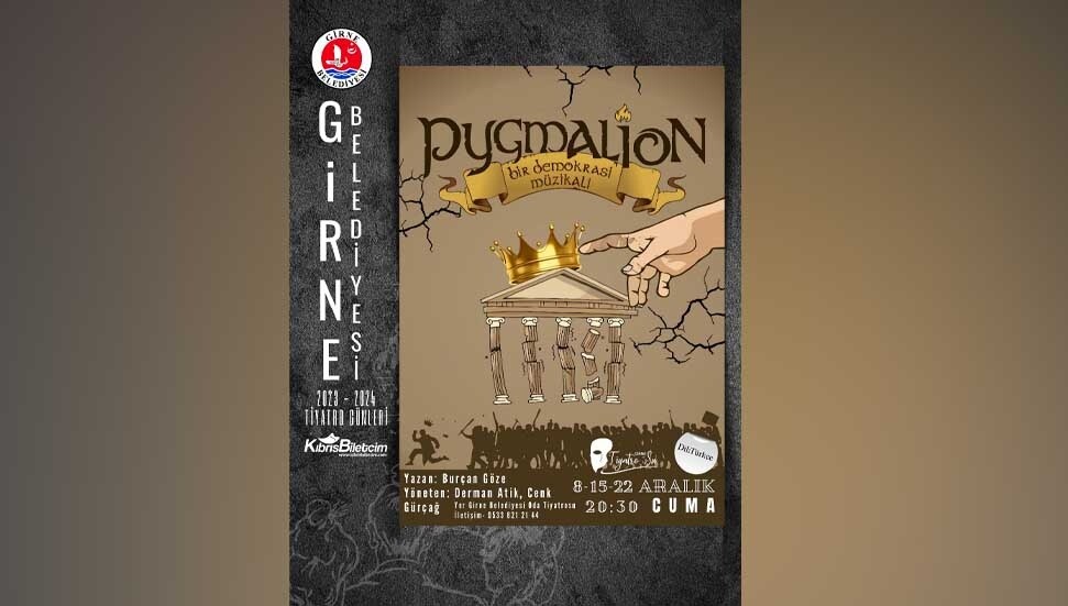 ‘Pygmalion Bir Demokrasi Müzikali’ cuma günü sahnelenecek
